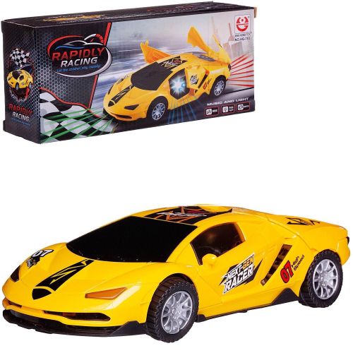 Машинка Junfa спортивная (движение+вращение) фото 3