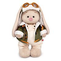 Зайка Ми в куртке-пилот 32 см