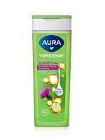 AURA Шампунь Укрепление и рост флакон/флиптоп 390мл
