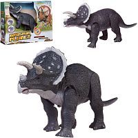 Динозавр Трицератопс, движение, световые и звуковые эффекты, 50,7х30,5х11,8 см