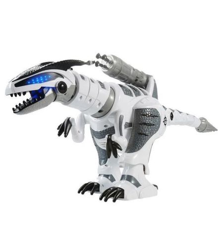 Робот на радиоуправлении Junfa Пультовод Динозавр Тирекс русский язык фото 15