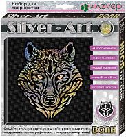 Набор для изг-ния картины Сильвер-арт. Волк
