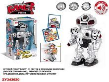 Робот Junfa Бласт электромеханический, стреляющий дисками, русский язык