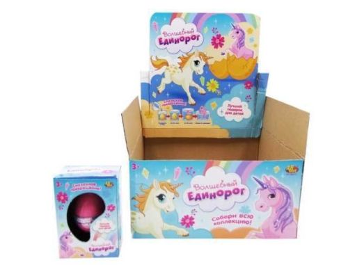 Игрушка ABtoys Яйцо растущее в воде "Единорог"