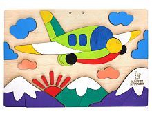 Развивающая игра Аппликация Самолет