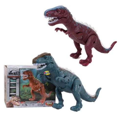 Динозавр Тираннозавр, движение, световые и звуковые эффекты, 19х10,3х15 см