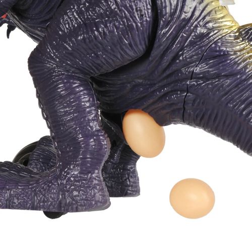 динозавр junfa темно-фиолетовый (движение, свет, звук, откладывает яйца) фото 8 Динозавр Junfa темно-фиолетовый (движение, свет, звук, откладывает яйца) фото 8