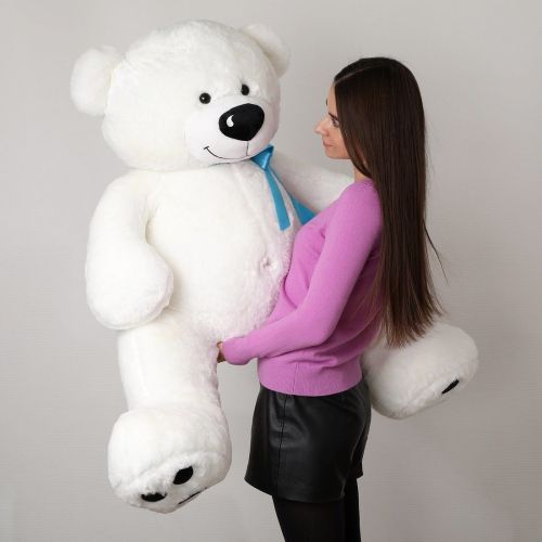 Мягкая игрушка 80 см Fluffy Family Мишка Умка белый 681182 фото 4
