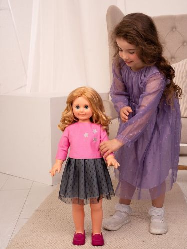 Большая интерактивная кукла 70 см Весна Милана модница 2 В3721/о фото 5