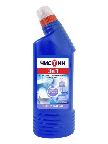средство чистин санитарно-гигиеническое 3 в 1 750 г Средство ЧИСТИН санитарно-гигиеническое 3 в 1 750 г