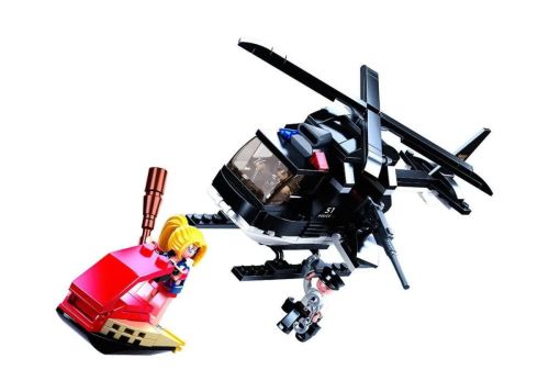Конструктор Sluban Полиция Воздушное преследование 221 деталь фото 3