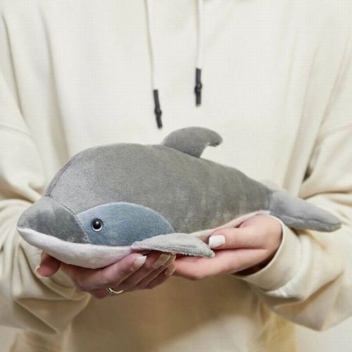 Мягкая игрушка ABtoys В дикой природе Дельфин, 30 см фото 2