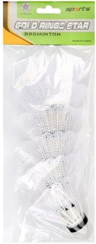 воланы для бадминтона 8х7 см 6 штук белые 636085 фото 3 Воланы для бадминтона 8х7 см 6 штук белые 636085 фото 3