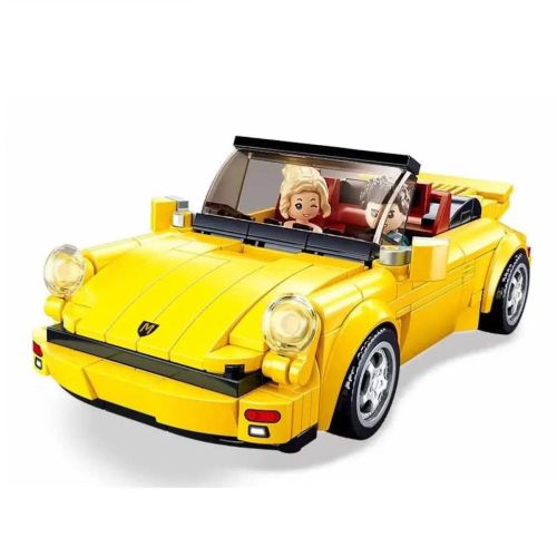 Конструктор Sluban серия Модельки Желтый карбиолет 290 деталей фото 5