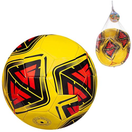 Мяч футбольный Junfa 23см желтый фото 2