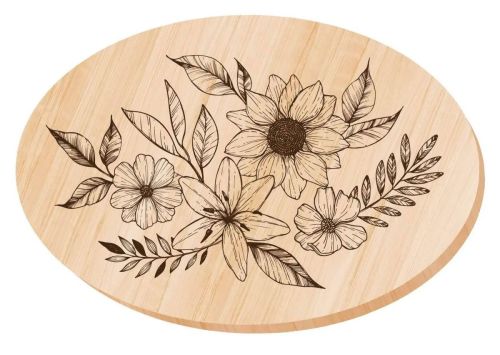 Дощечка для выжигания Десятое королевство Цветы фото 3