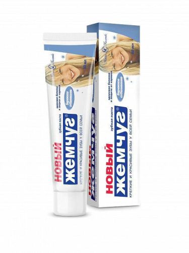 зубная паста новый жемчуг бережное отбеливание, 125мл фото 4 Зубная паста Новый жемчуг Бережное отбеливание, 125мл фото 4