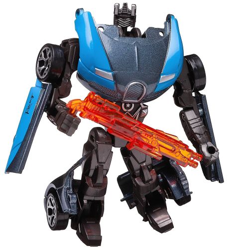 робот-трансформер abtoys авторобот черно-голубой, 1:43 фото 3 Робот-трансформер Abtoys Авторобот черно-голубой, 1:43 фото 3