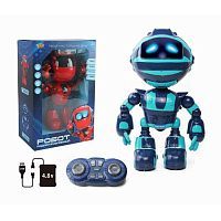 Робот р/у, свет, звук, в комплекте: аккум., USB шнур, эл.пит.АА*2шт.не вх.в комплект, коробка