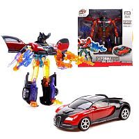 Робот-машина, в комплекте оружие, коробка