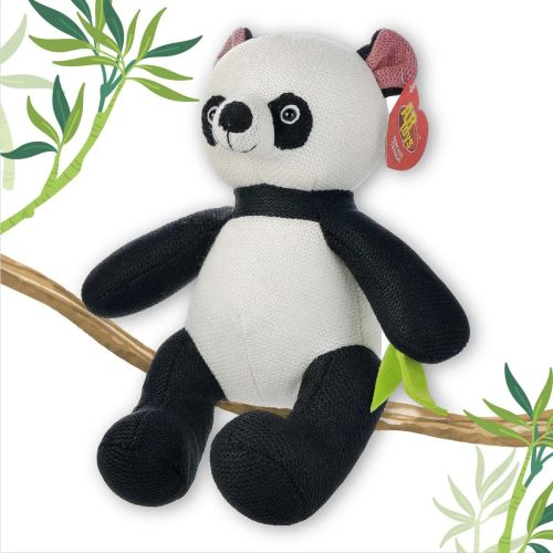 Мягкая игрушка Abtoys Knitted Панда вязаная, 21 см фото 2