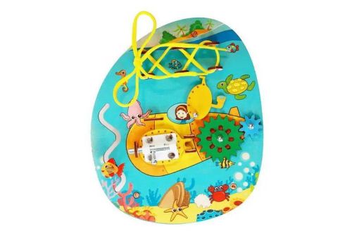 развивающая доска большой слон аква-бизи Развивающая доска Большой Слон Аква-Бизи