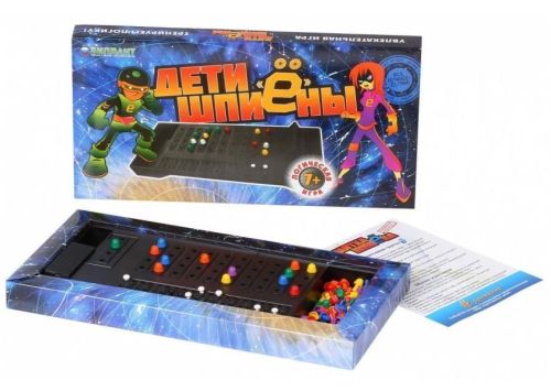 Настольная игра Биплант Дети шпиЁны синяя коробка