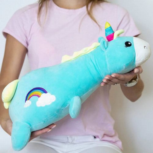 Мягкая игрушка Abtoys Supersoft Единорожка, 45 см фото 2