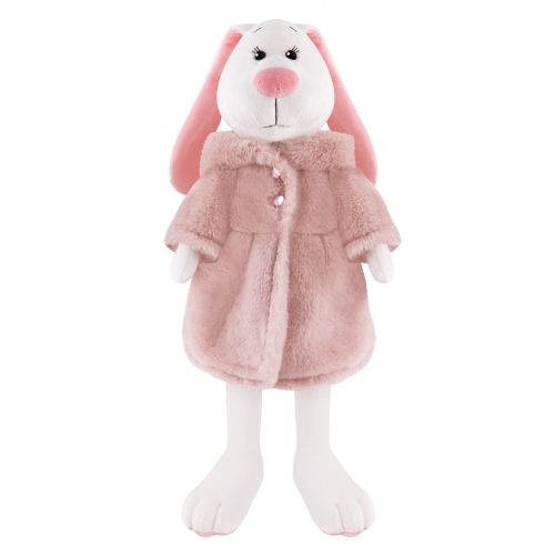 Мягкая игрушка Крольчиха Анастасия в шубке 20 см