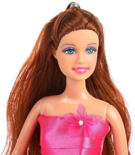 Кукла Defa Lucy в ярко-розовом платье 29см фото 2