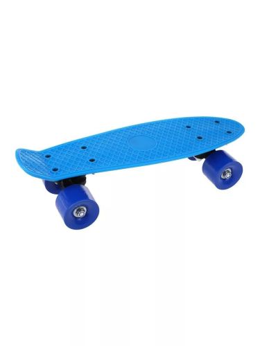 Скейтборд пластиковый 41x12 см голубой 636247 фото 2