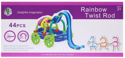 Конструктор гибкий Горка, 44 дет., кор