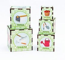 Пирамидка-сортер Woodland Растительный мир 098112