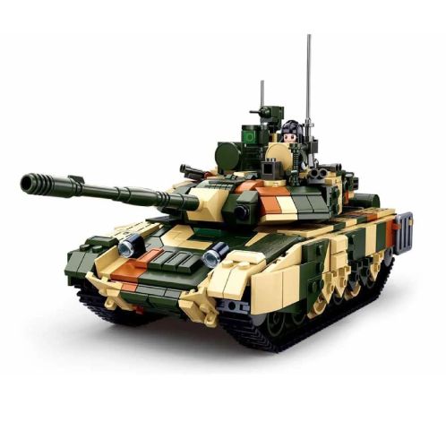 Конструктор Sluban серия Модельки Танк 758 деталей фото 3