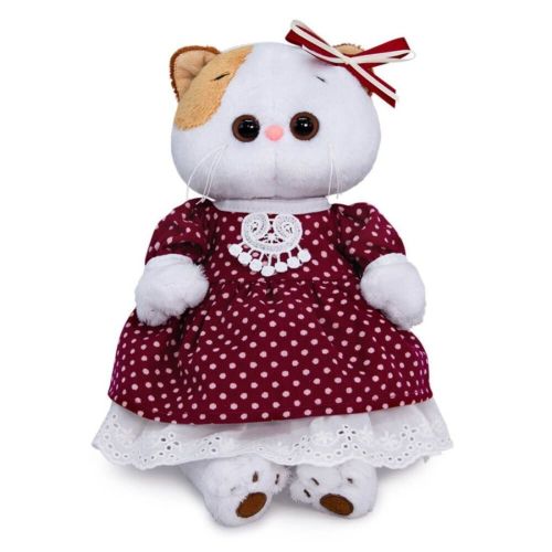 кошечка ли-ли в бордовом платье 24 см Кошечка Ли-Ли в бордовом платье 24 см