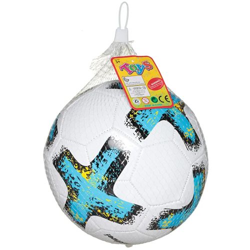 мяч футбольный junfa крест бело-голубой 23 см фото 2 Мяч футбольный Junfa Крест бело-голубой 23 см фото 2