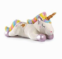Мягкая игрушка Fixsitoysi Единорог Звёздочка молочный 50 см