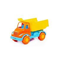 Автомобиль ПОЛЕСЬЕ самосвал Леон оранжвый 23 см