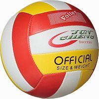 Мяч волейбольный Junfa красно-бело-желтый 22 см