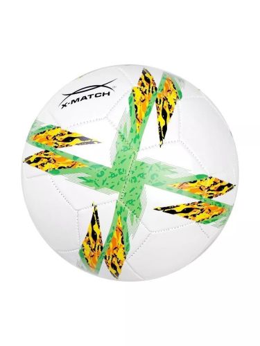 Мяч футбольный X-Match размер 5 покрышка  1 слой PVC 1,6 мм 57053 фото 2
