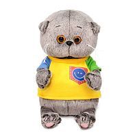 Басик BABY в футболке со смайликом 20 см