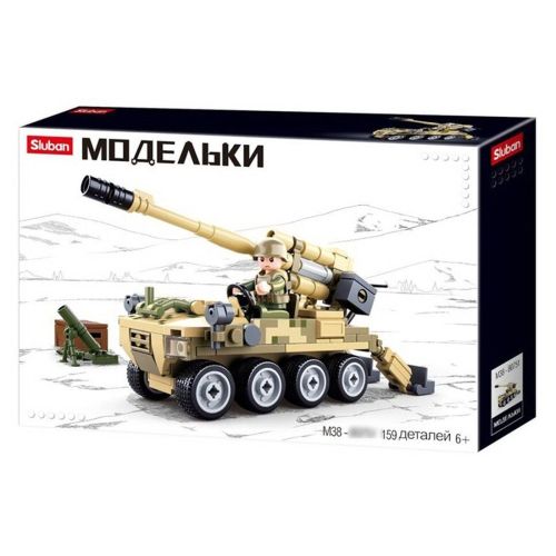 Конструктор серии Модельки, 159 дет., кор.