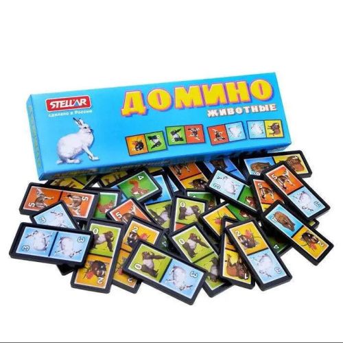 Домино детское №2 Животные фото 2