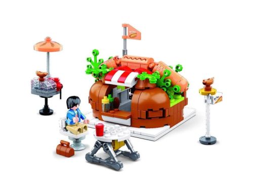 Конструктор Sluban Мини-кафе Хот-дог 345 деталей фото 4