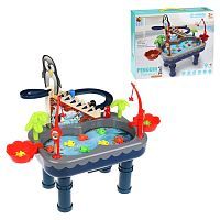 Игра настольная "Рыбалка", звук, в компл. предм. 31шт., эл.пит.АА*3шт. не вх. в компл., кор.