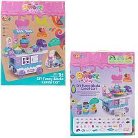 Игровой набор JUNFA Кондитерская передвижная сборная, 92 детали