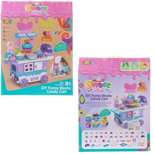 Игровой набор JUNFA Кондитерская передвижная сборная, 92 детали