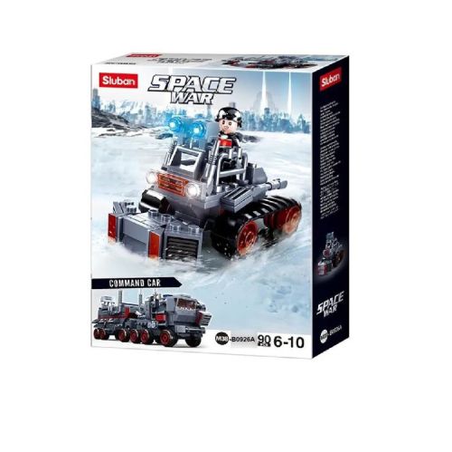 Конструктор Sluban серия Space War Патрульный джип 90 деталей фото 6