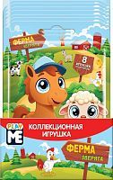 Фигурка SBOX коллекционная ЗВЕРЯТА ФЕРМА игрушка в флоупаке
