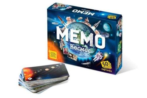 Настольная игра Нескучные игры Мемо Космос